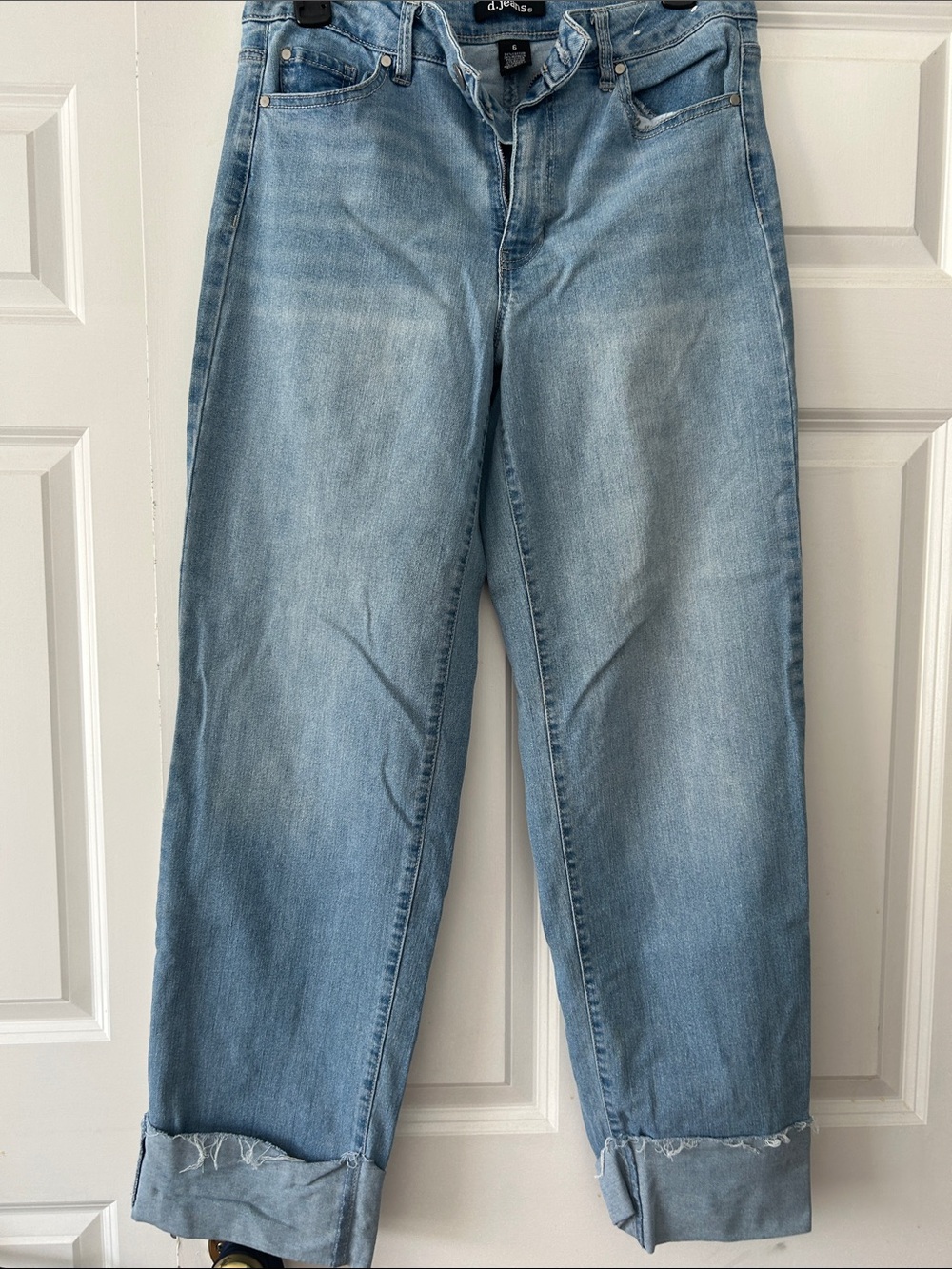 d. jeans Light Blue Boyfriend Jeans